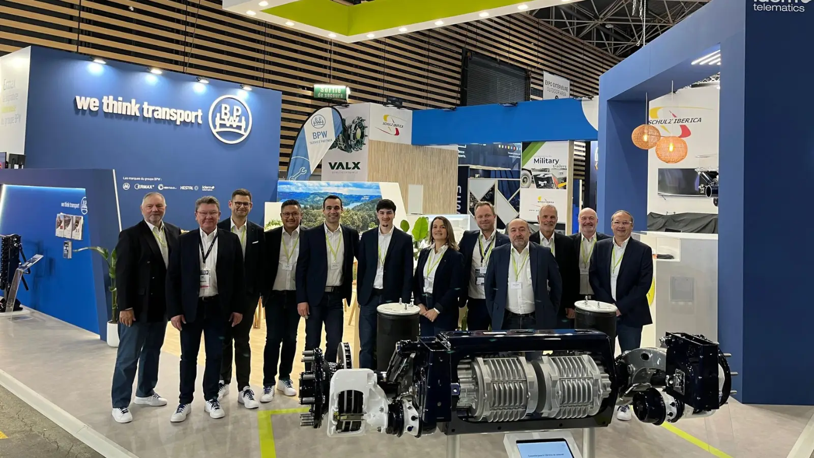 Illustration de l'article : BPW rayonne à Solutrans avec Hub & Up